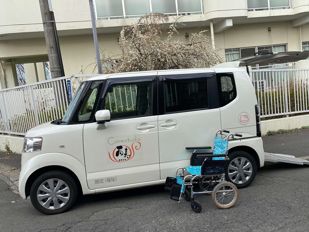 百寿車と車いす